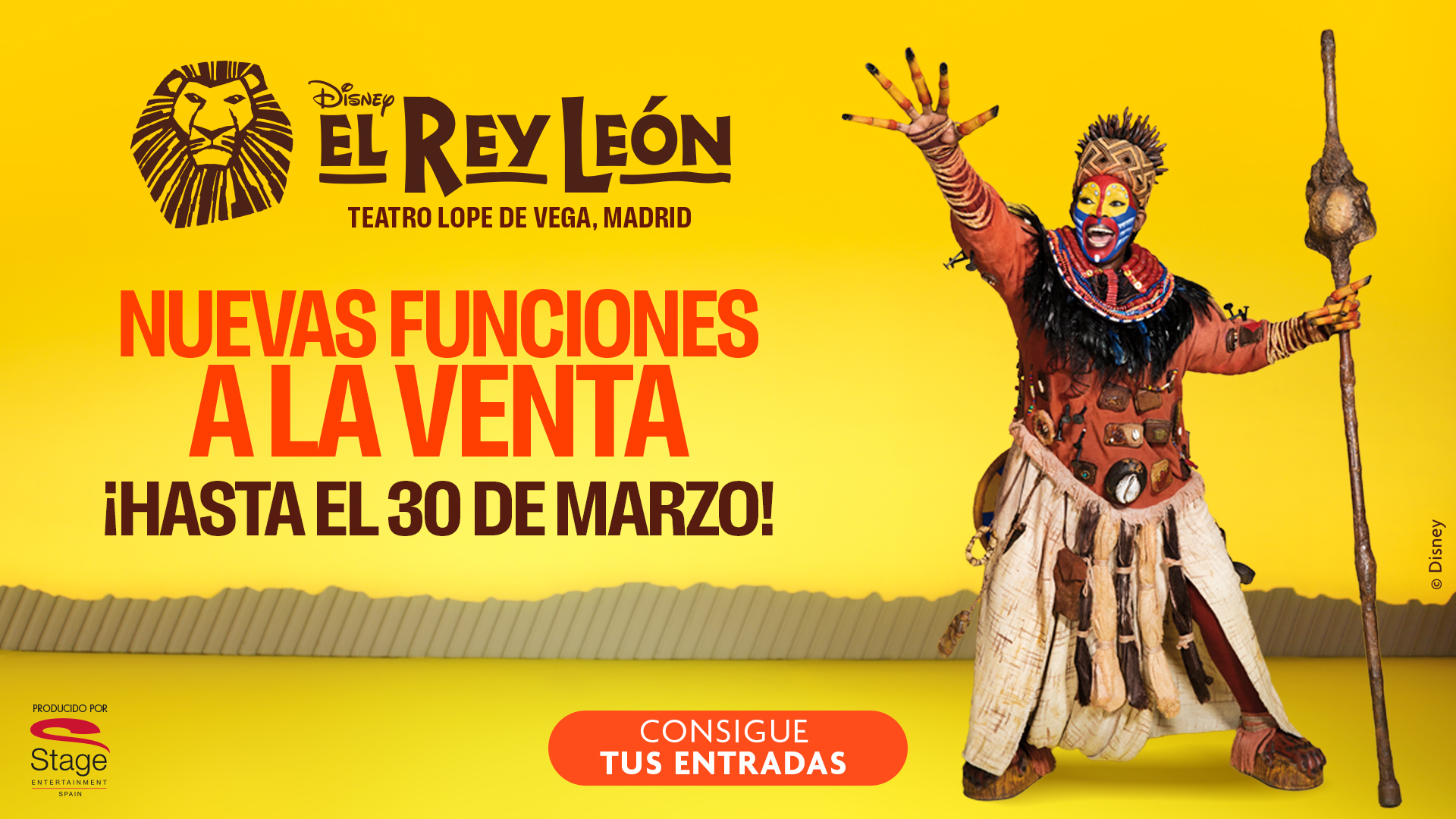 El Rey León Nuevas Entradas Hasta Marzo